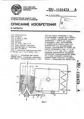 Устройство для сухого тушения кокса (патент 1131473)