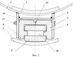 Опора для протаскивания трубопровода внутри защитного кожуха (патент 2249748)