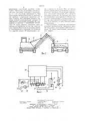 Устройство управления высотой выгрузного транспортера уборочной машины (патент 1053775)