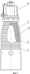Способ повышения осколочной эффективности поражающего элемента кассетного боеприпаса (патент 2558760)