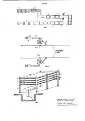 Линия бесподдонного изготовления древесностружечных плит (патент 897580)