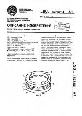 Кольцевая пружина переменной жесткости (патент 1573251)