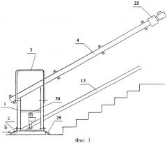 Подъемник для прямолинейных лестничных маршей (патент 2509711)
