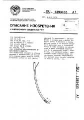 Устройство для вспенивания лекарственного вещества (патент 1393435)