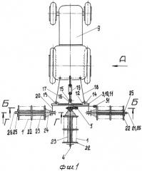 Устройство для сматывания в бобины и раскладки гибких поливных трубопроводов системы капельного орошения (патент 2435366)