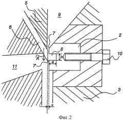 Упорный нож рубильной машины (патент 2302903)