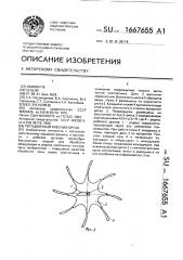 Ротационный рабочий орган (патент 1667655)