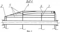 Секция трепальной машины для обработки лубяных волокон (патент 2381310)