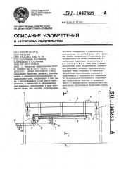 Кран мостового типа (патент 1047823)