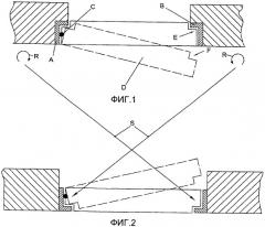 Дверная или оконная коробка с усовершенствованным полотном и наличником (патент 2390614)