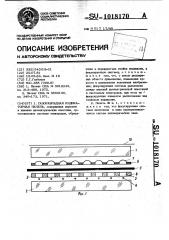 Газоразрядная индикаторная панель (патент 1018170)