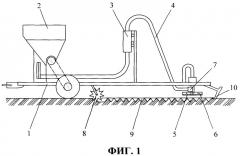 Устройство для разбросного посева семян (патент 2349069)