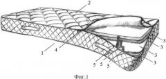 Матрац, модуль матраца (патент 2335223)