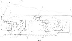 Бесчелюстная трехосная тележка тепловоза (патент 2536281)