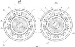 Бесконтактная редукторная электрическая машина с аксиальным возбуждением (патент 2437199)