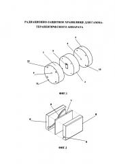 Радиационно-защитное хранилище для гамма-терапевтического аппарата (патент 2634011)