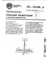 Ротационный режущий аппарат братьев нуруллиных (патент 1017206)