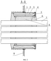 Герметичный пожаростойкий кабельный проход (патент 2505895)