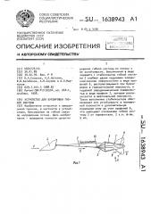 Устройство для буксировки гибкой системы (патент 1638943)
