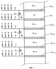 Способ и устройство разделения в псевдоподвижном слое с рядом редукционных клапанов (патент 2448755)