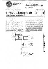 Устройство для формирования целых степеней синуса и косинуса (патент 1196907)