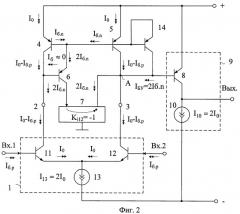 Дифференциальный операционный усилитель (патент 2412531)