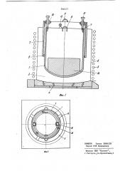 Устройство для изготовления набивныхдвухслойных тиглей индукционных плавильныхпечей (патент 836477)