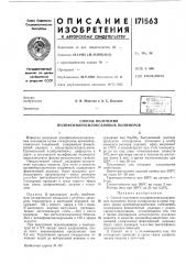 Способ получения полифениленсилоксановых полимеров (патент 171563)