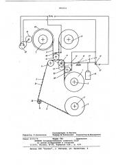 Устройство для намотки секций метал-лопленочных конденсаторов (патент 851513)