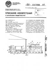 Установка для охлаждения молока (патент 1317250)