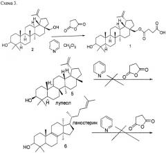 Способ получения 28-гемисукцината бетулина (патент 2435779)