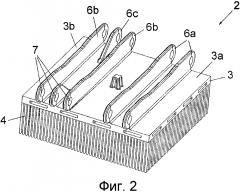 Пластиковая модульная и самостоятельно зацепляющаяся щетинная щетка (патент 2615955)