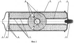 Твердотопливный газогенератор для катапультного устройства ракеты (патент 2289036)