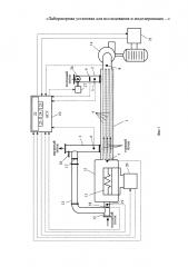 Лабораторная установка для исследования и моделирования теплообмена в теплоутилизационных аппаратах (патент 2618454)