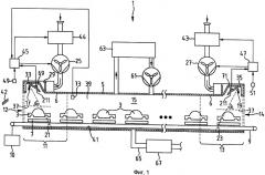 Технологическая камера с устройством для вдувания газообразной текучей среды (патент 2589971)