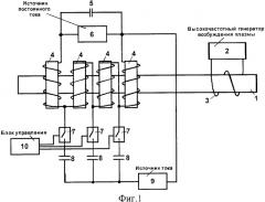 Устройство возбуждения плазмы газового разряда (патент 2330363)