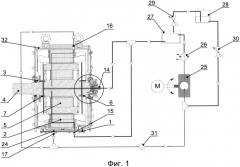 Закрытая электрическая машина и система охлаждения закрытой электрической машины (патент 2580951)