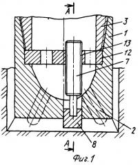 Двухлезвийная буровая коронка (патент 2269637)