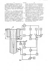 Способ автоматического управления машиной непрерывного литья заготовок и устройство для его осуществления (патент 1243891)