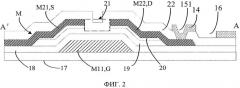 Подложка матрицы и панель дисплея (патент 2627938)