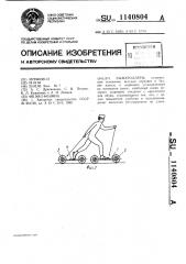 Лыжероллеры (патент 1140804)