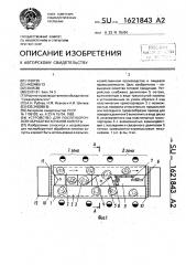 Устройство для послеуборочной обработки кочанов капусты (патент 1621843)