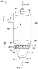 Устройство для отделения летучих компонентов от твердых частиц (варианты) (патент 2540651)