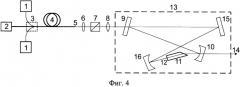 Волоконный лазер с нелинейным преобразованием частот излучения в высокодобротном резонаторе (варианты) (патент 2548388)