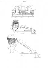 Устройство для выгрузки из железнодорожных вагонов сыпучих грузов (патент 1000364)