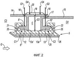Устройство для крепления кольца газовой турбины, узел, состоящий из кольца турбины и устройства для его крепления, турбина и турбинный двигатель (патент 2538988)