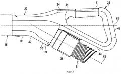 Сборка шланга электрического пылесоса и электрический пылесос (патент 2462983)