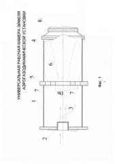 Универсальная рабочая камера эйфеля аэрогазодинамической установки (патент 2585890)