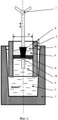 Устройство для обработки металлического расплава рафинирующим шлаком (патент 2476602)