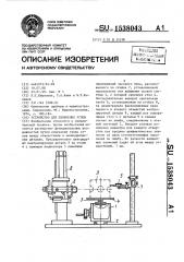 Устройство для измерения углов (патент 1538043)